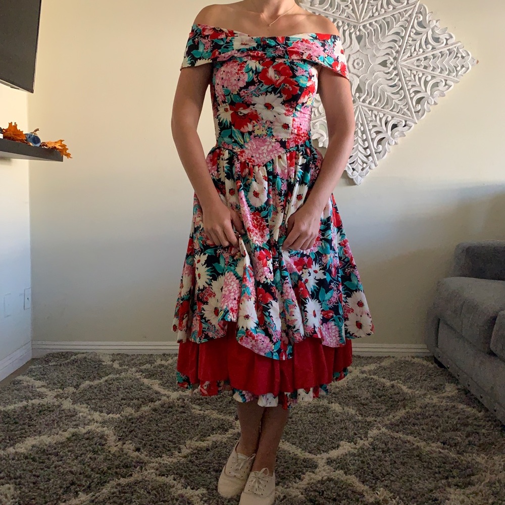 BEAUTIFUL VINTAGE 💎 Howard Wolf 90’s cotton dress